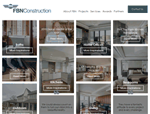 Tablet Screenshot of fbnconstruction.net
